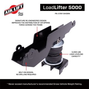 Mercedes-Benz Sprinter 2500 Air Spring Kit - Air Lift - LoadLifter 5000 - `19-`25